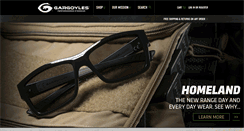 Desktop Screenshot of gargoyleseyewear.com